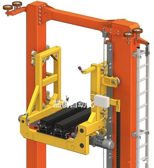 立體庫堆垛機主體結(jié)構(gòu)